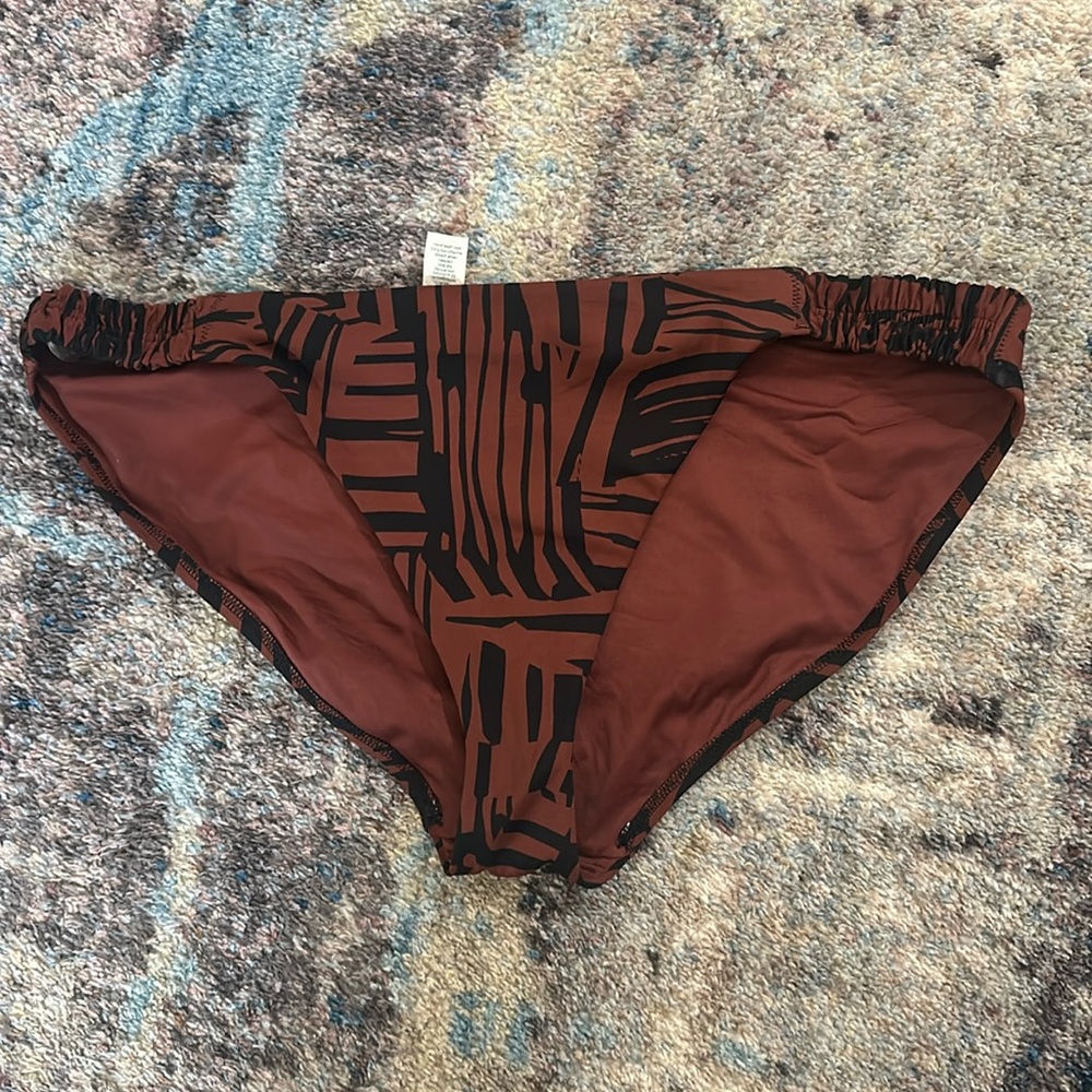 Athleta Sculpted Siena Bikini Bottom size Large